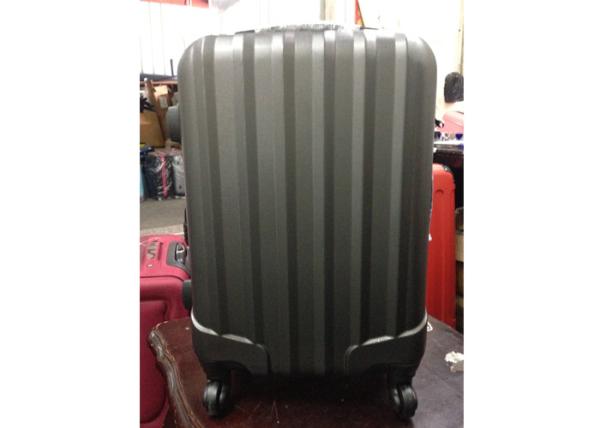 2 Wheel Funky Trolley Luggage Set , Silver Durable 3 Piece Travel Bag Set