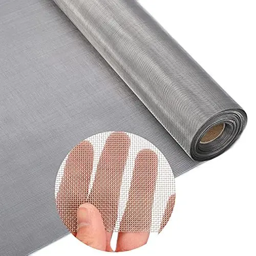 Silver Super Fine Mesh Ultra Fine Industrial Wire Mesh 100 200 300 400 Mesh