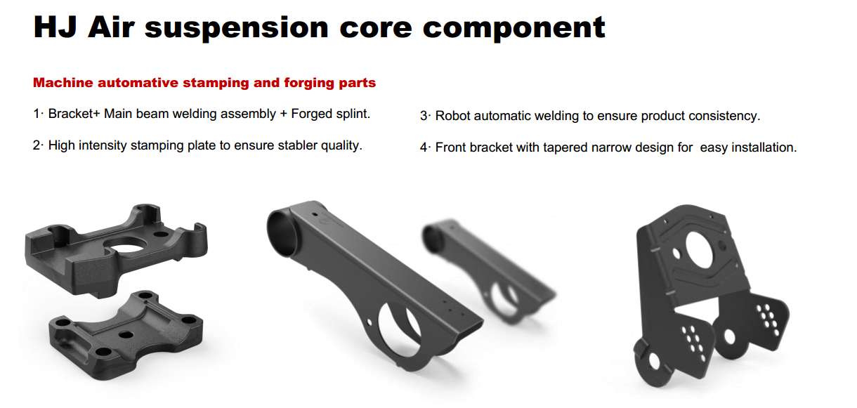 ISO9001 General Europe Type Air Suspension Parts 10T Eco Drum Brake
