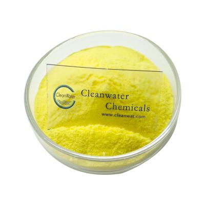 Basicidade amarela 70.0-90.0 do tratamento da água do cloreto do Polyaluminium do pó PAC09 Al2O3 ≥30%