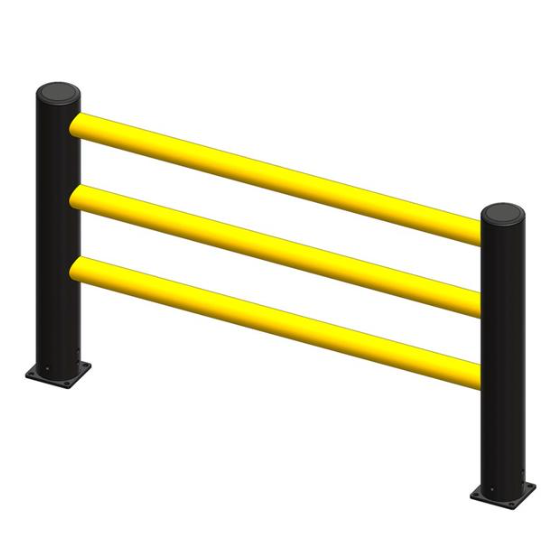 Enhancing Safety Protocols Flexible Safety Barrier Protecting Personnel In High Risk Industrial Environments
