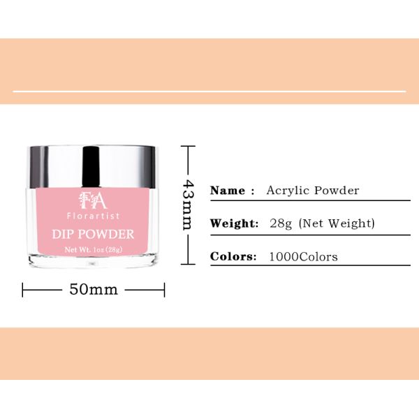 OEM Factory Nail Supplies Wholesale Nail Acrylic Dipping Powder 3in1 Private Label Cosmetic Nails Art Dip Acrylic Powder