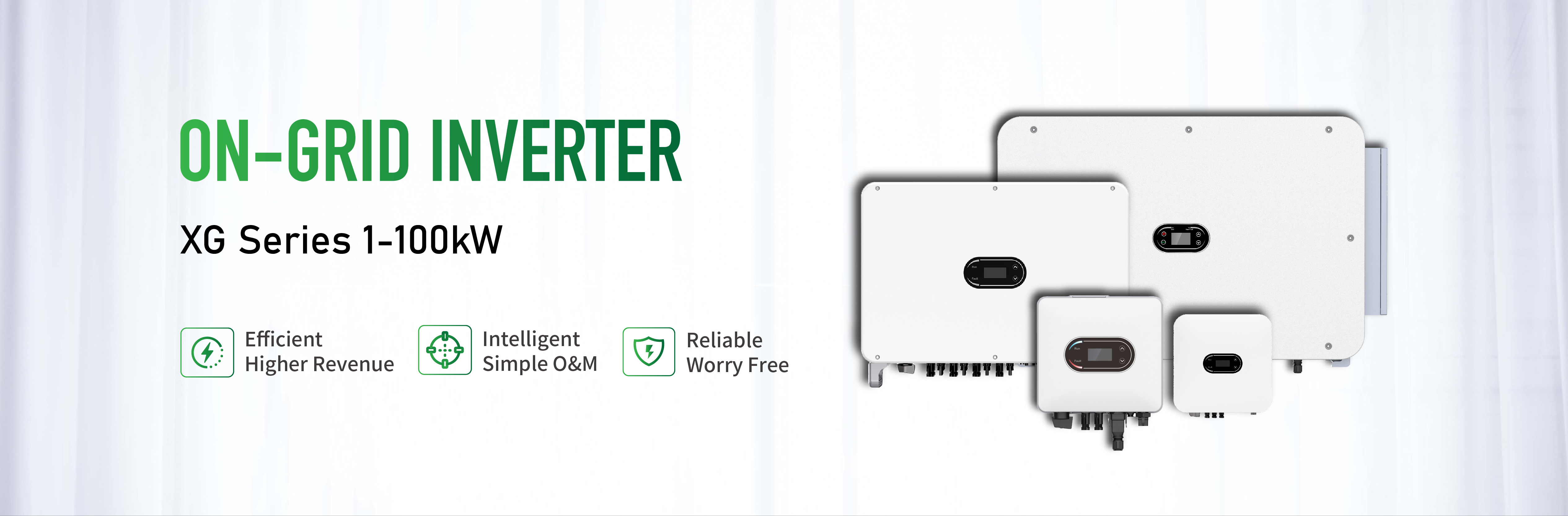 4G On-Grid Inverter with WiFi RS485 IP66 Protection 220V-540V