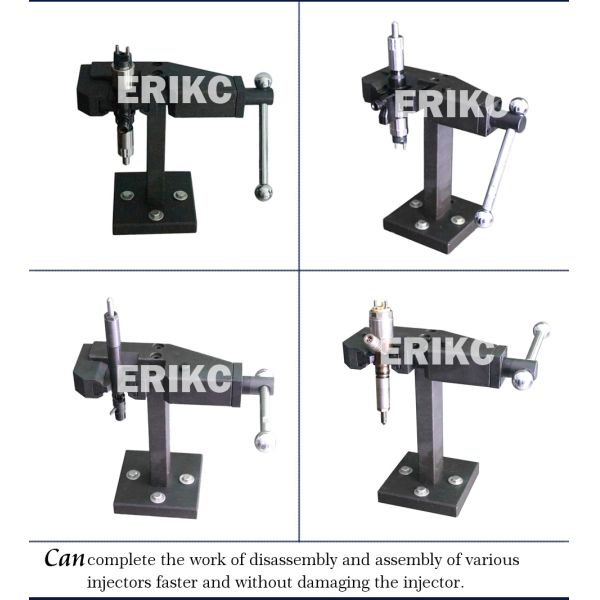 ERIKC common rail injector Flip stand Disassemble rack tool repair auto parts universal For BOS denso For Delp