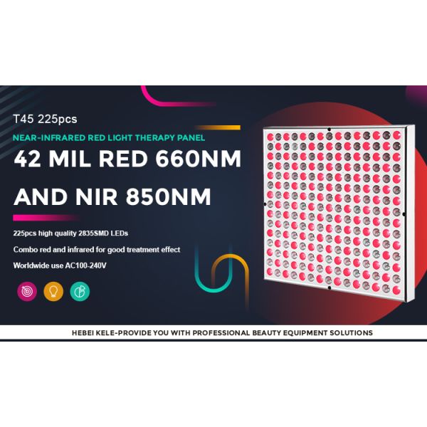 Skin Care LED Infrared Red Light Therapy Machine Wrinkle Removal Light Panel