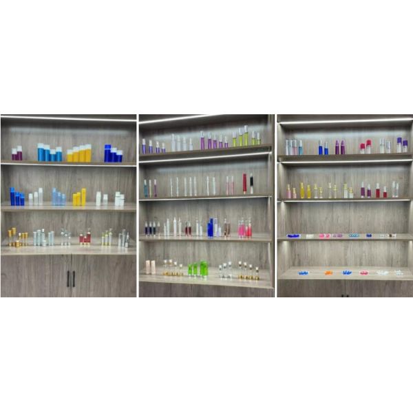 Pompe de pulvérisation nasale avec impression de logo personnalisée 18/410 18/415 avec col argenté brillant / doré