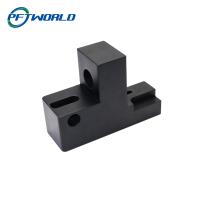 Las piezas de aluminio CNC de precisión con acabado anodizado negro