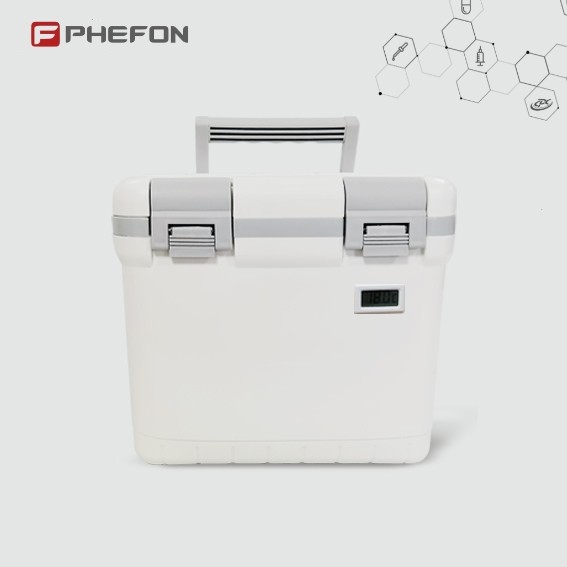 Phefon Portable 6L Hard Cooler with Comfortable Handle Design