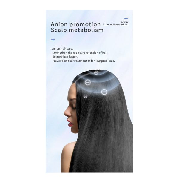 Scalp Applicator Liquid Comb for Hair Follicle Stimulation 6 Gears and USB Charging
