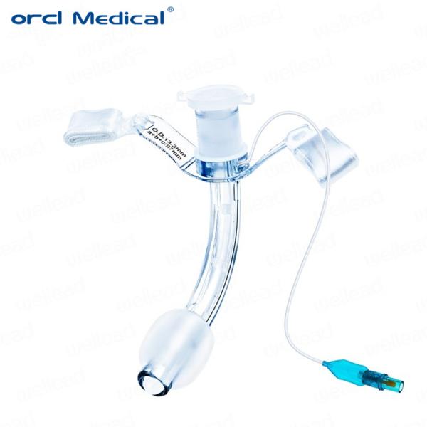 Tubes de trachéostomie en silicone à usage unique, menottés et non menottés