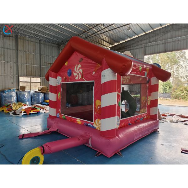 Commercial Grade Inflatable Bounce House Candy House Inflatable Jumping Castle