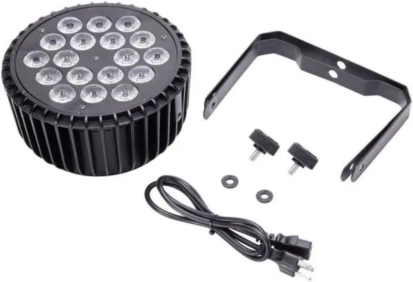 Outdoor RGBW DMX LED Par Light Waterproof 18pcs*10w For Wedding