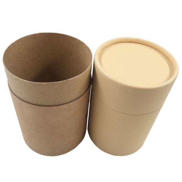 T Shirt Cylinder Kraft Tube Packaging Cardboard Tube Food Packaging Custom Size