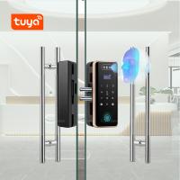 Cerradura de puertas con huellas digitales inteligentes de la oficina Bluetooth Punch Free Desbloqueo biométrico automático completo