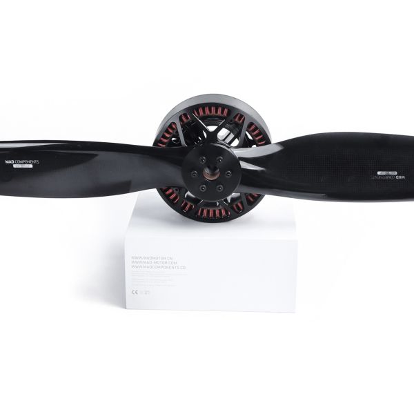 M50C35 PRO EEE Brushless DC Motor with 25 KW Power and 40kg Thrust for Manned Drones
