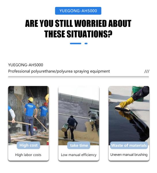 380v Waterproofing Polyurea PU Spray Machine 22kw Spray Foam Insulation Equipment