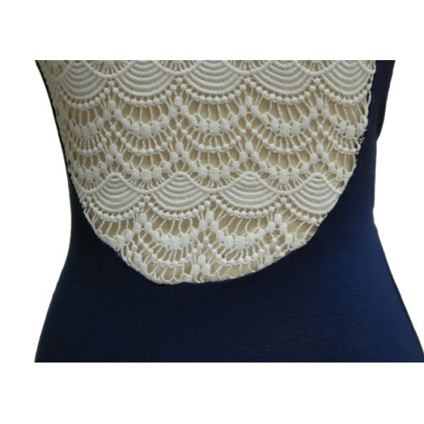Fashion Deep V Neck Bodycon Dress , Sexy Backless Summer Dresses Navy Blue