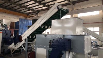 Single Screw Plastic Pelletizing Recycling Machine PA Film Plastic Granulator Machine