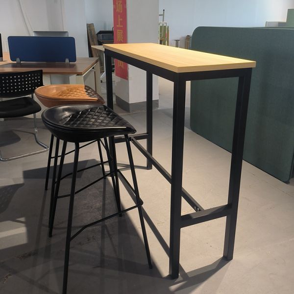 Промышленный стиль Длинная кухня Ужин Металл Древесина Ресторан Ужин Бар Стол