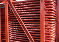 Bobina de superaquecimento horizontal personalizada com área de transferência de calor e espessura da barbatana