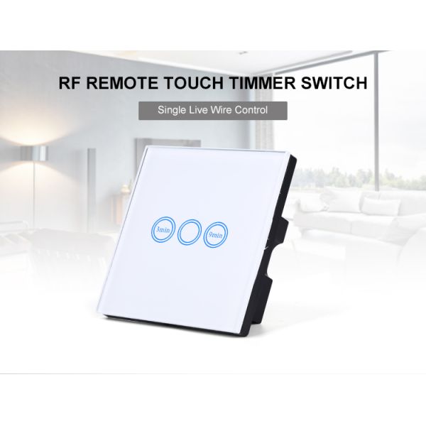 Smart Home Uk Standard Timer Touch Smart Wall Switch Time Control Lamp Light Switch