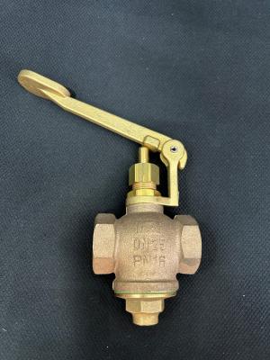 flushing valve female thread Self-Closing Valve Art. 02000 Bronze Globe valve self-closing type with lever, PN16, Threaded ends UNI ISO 228-1 :2003,ANSI B1.20.1 NPT