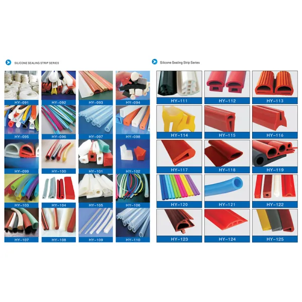 E/P/H/U/T Shape Soft Silicone Rubber Strip Door Seal Manufacturer′s Window and Door Guard Edge Extrusion