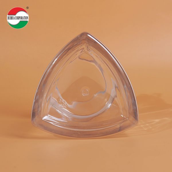 1080ML PET Botella de plástico PET transparente cilindro Jarrones sellados para alimentos Solución de almacenamiento de tapa de cubierta