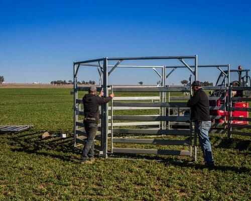 Steel Square Tube Heavy Duty Cattle Panel American Style