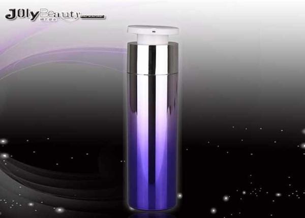 Cylinder rendering purple capacity 50ml Airless Bottles