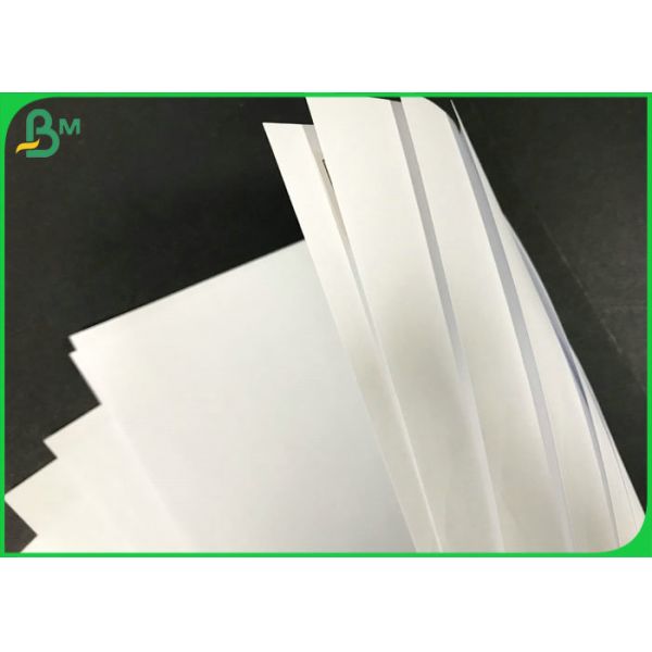 Long Grain White Plain 80gsm 100gsm Rolls Woodfree Paper For Offset Printing