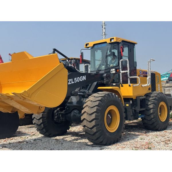 Used XCMG ZL50GN 5 Ton Wheel Loader 3.0m³ Bucket Capacity Weichai Diesel Engine Construction Mining Equipment