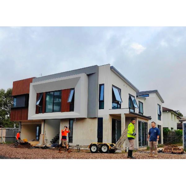 AS/EU/US Standard Prefab Apartment Buildings With Light Steel Frame For Spacious Living Area