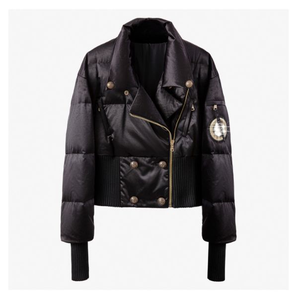 La mode 2020 les femmes de manteau de veste que verte imperméabilisent le manteau lâche a capitonné les vestes et les manteaux courts