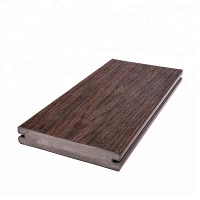 Beyond WPC Floor Hotsale Teak sintético PVC Decking Outdoor 3D Composite para Decking