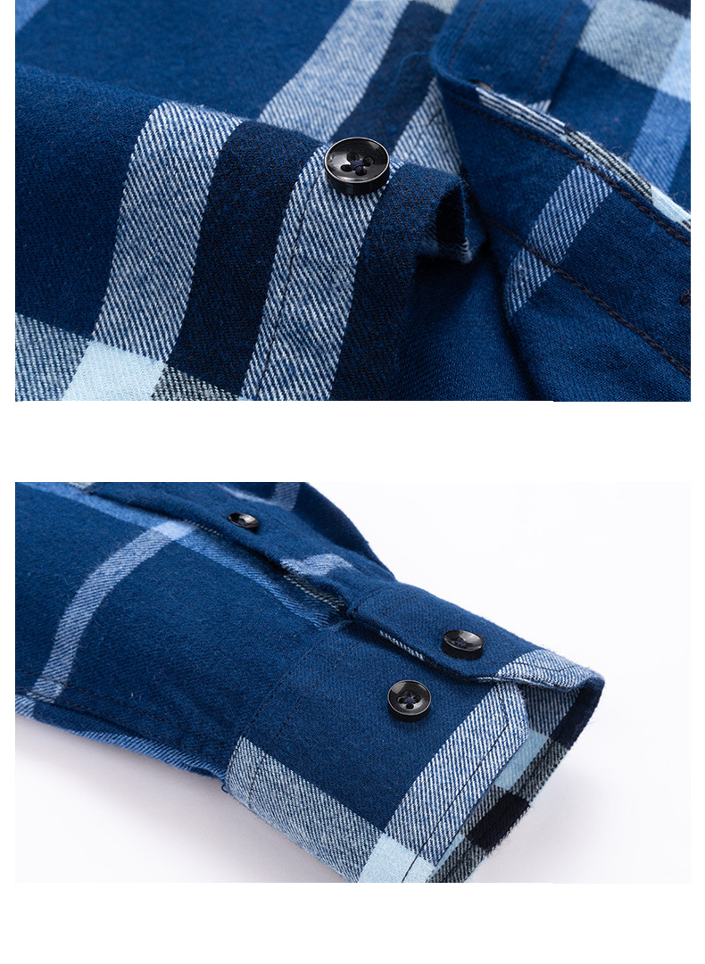 LCBZ мужская тканевая рубашка фланель длинный рукав рубашки на заказ дизайн для мужчин