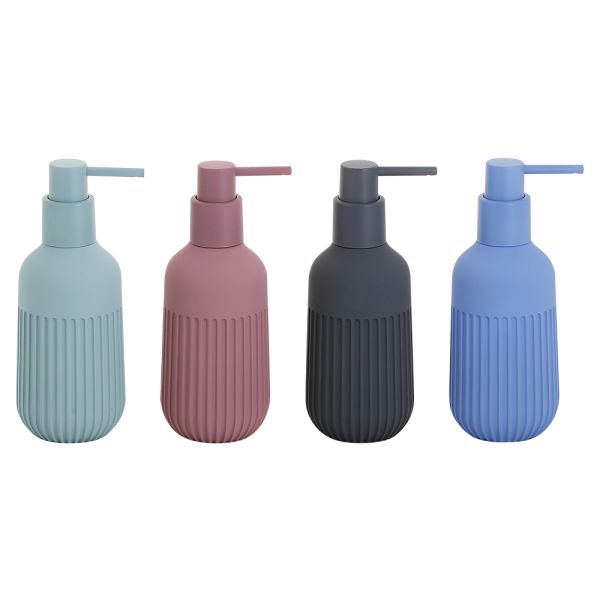 Soft Touch Серой полирезин ванной столешницы с вертикальной полосой