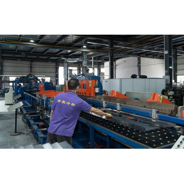 910L 220V 2 Door Glass Door Freezer Convenient Double Door Display Freezer