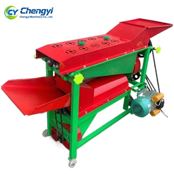 Universal Corn Peeling And Threshing Machine 3 In 1 Maize Dehusker Thresher