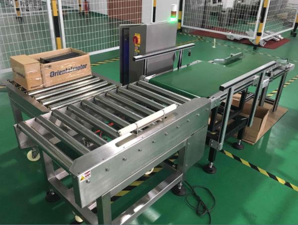 CheckWeigher for Heavy Weight 10- 20kgs products weight  and reject process