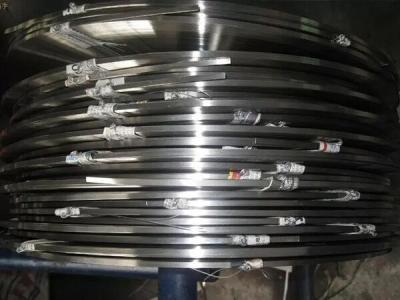 rolo de aço inoxidável da tira de metal da espessura JIS da tira 304 0.3mm 0.5mm de 1mm