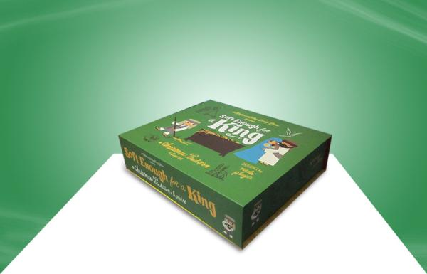 Caixa de presente dura de empacotamento cinzenta Eco das caixas do papel de placa - amigável