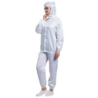 La ropa estática anti del ESD libre de polvo conecta la ropa con la capilla
