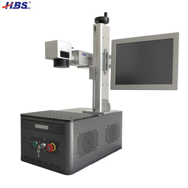 Monthly Deals 20W Desktop Fiber Laser Marking Machine /Laser Engraving Machine Raycus Laser Source for Metal