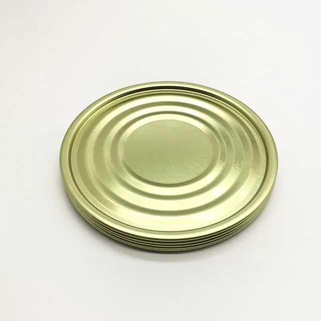 дно крышки жестяной коробки покрытия органозоля крышек BPA жестяной коробки 59mm 72mm 83mm 109mm 16mm 73mm свободное