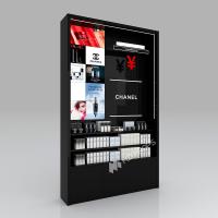 Cosmetic Display Furniture Integral Cashier Wall Cabinet For Makeup Shop Interior And Beauty Store Design