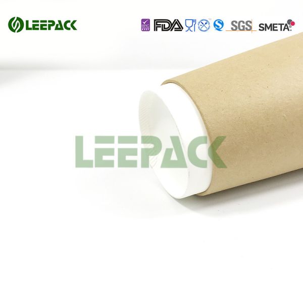 Double Wall Customized Kraft Paper Cups Small/Medium/Large Size For Coffee Wholesale