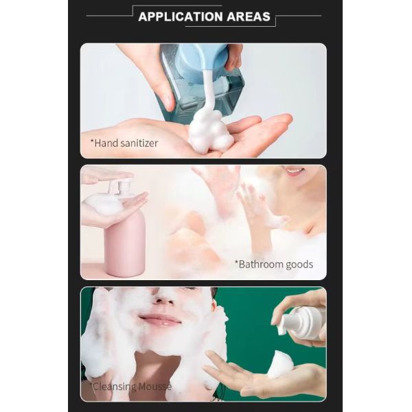 оптом мыльные диспенсеры насос ПП ручная стирка пенный насос белый шампунь кремовый насос