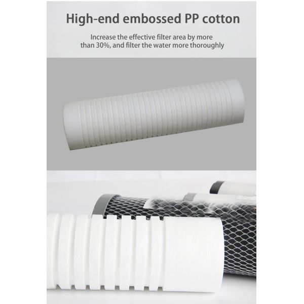 Домашние предварительные фильтрационные фильтрующие элементы с функцией удаления бактерий