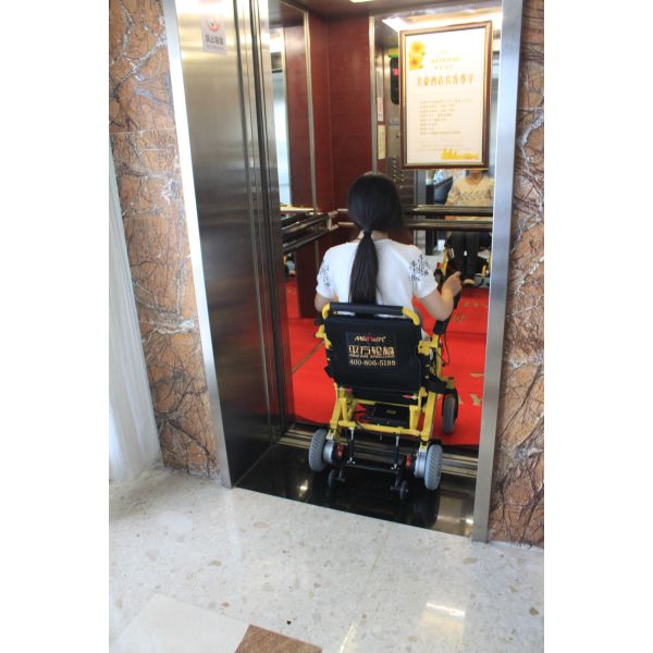 Алюминиевая кресло-коляска сплава 150Wx2 облегченная компактная